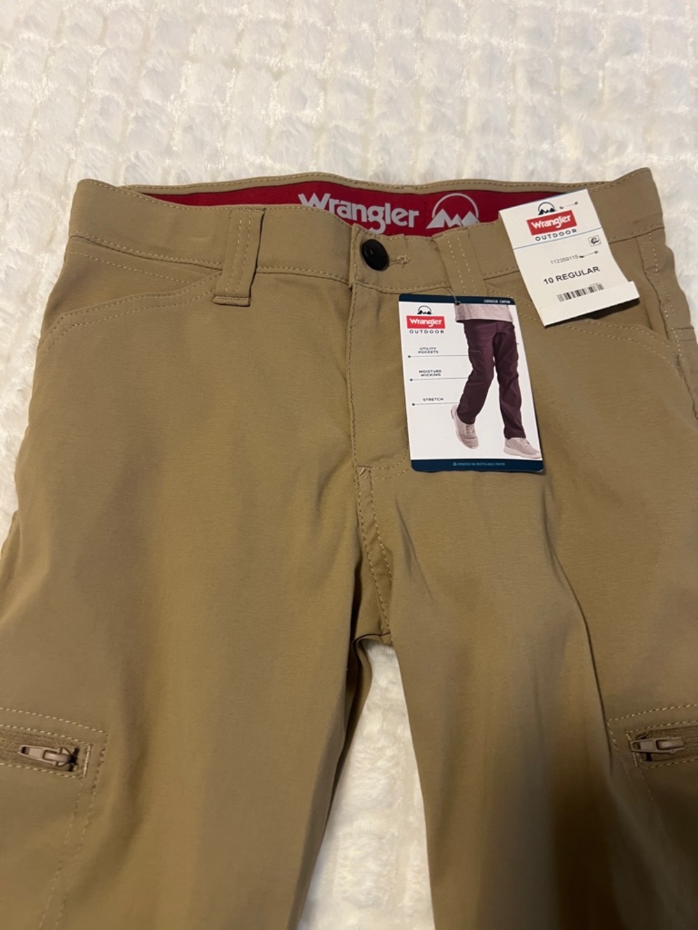 Wrangler kids Khaki long  pantsPerformance Pants